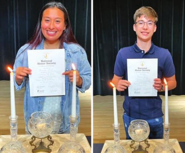 Pittsburg students inducted into National Honor Society