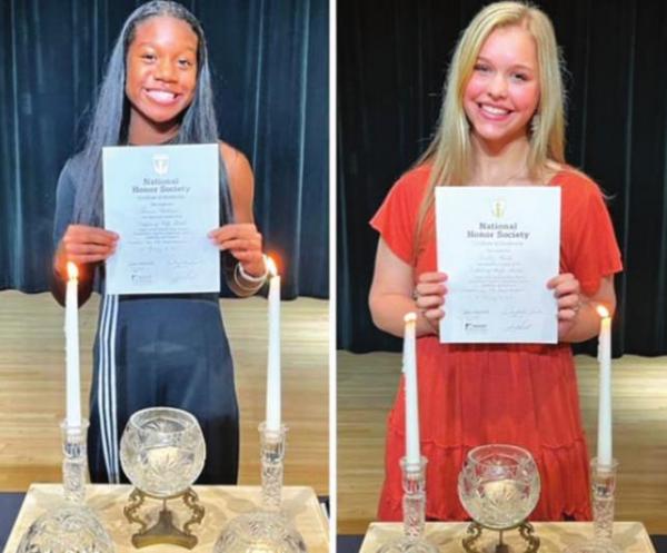Pittsburg students inducted into National Honor Society