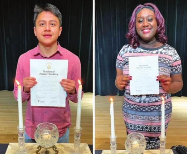 Pittsburg students inducted into National Honor Society