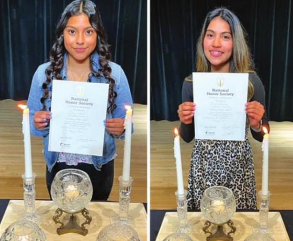 Pittsburg students inducted into National Honor Society