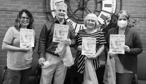 Pittsburg Kiwanis Club provides dental hygiene kits