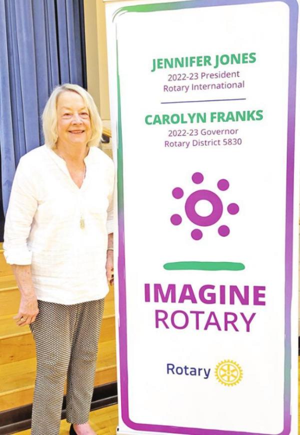 Carolyn Franks, Rotarian for 24 years, has been nominated to be the Governor of Rotary District 5830. COURTESY PHOTO Article Image Alt Text