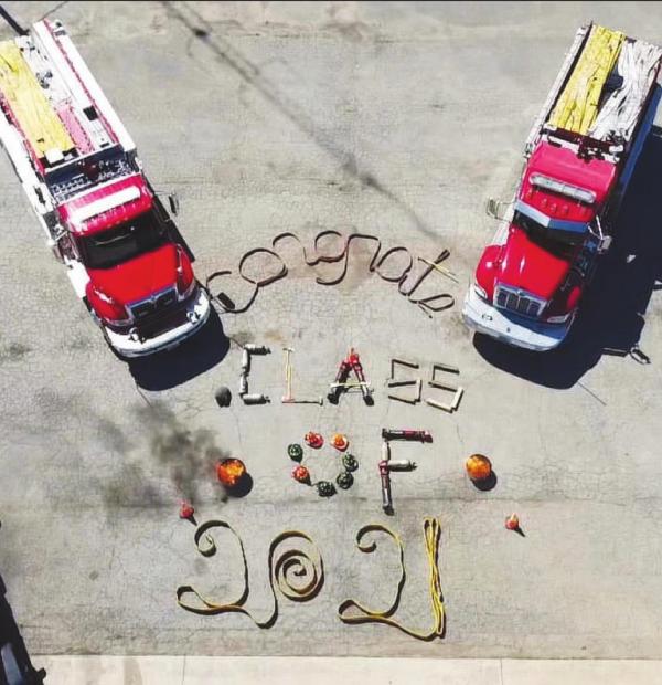 Pittsburg Fire-Rescue sends annual message to grads