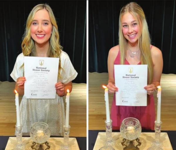 Pittsburg students inducted into National Honor Society