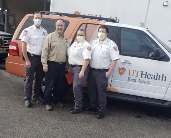Left to right: Daryl Lunceford, Keith Vintela, Paulette Campbell, Sean Tenison