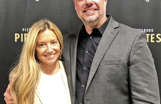 Superintendent Brandon Dennard and wife, Stacy