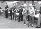 a double honor line formed as the first responders came in and cheered them into Highland Lake Club for dinner a double honor line formed as the first responders came in and cheered them into Highland Lake Club for dinner