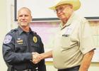 Police Chief Matthew Lemarr (left) and Sheriff John Cortelyou (right) work together to clean the city and county of illegal drugs. COURTESY PHOTO Cleaning up