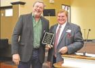 Ken Baum is given the 2020 President’s Choice Award. Chamber of Commerce hosts annual banquet