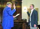 Rozell, six more county officials sworn in for new terms