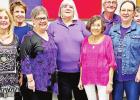 From left: Front row: Jaudon Wilhite, Jackie McElhaney, Heather Sanders, Georgia Gibson, Liz Guthrie, Linda Harrison, Suzanne Smith, Sandy Jenkins. Back row: Linda Bolton, Jean Huskey, Dotsy Miller, Pat Patrick, Linda Edmondson, Cliff Smith, Larry Brough The Longest Day—Supporting those facing Alzheimer’s disease