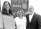 Melanie Bruehl, Wibke Griffin, sponsor, and Mark Levy, guest speaker Melanie Bruehl, Wibke Griffin, sponsor, and Mark Levy, guest speaker