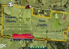 A map showing where the Aluminz facility will be built