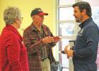 Representative Hefner gives an update to Camp County