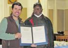 Commissioner Henderson honored for years of service