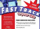 Adult Education offering free Fast Track GED, Computer Literacy classes