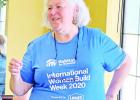 Habitat for  Humanity presents to  the Lions Club