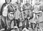 COURTESY PHOTO CASA of Titus, Camp, and Morris Counties recently received a donation of backpacks from the Pittsburg ISD Student Council. Pictured, from left, are Dai’Sha Curlin, Gabriel Gutierrez, Jacobi Fletcher, and Kaleb Fitch. Article Image Alt Text
