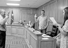 Cleveland and Berry sworn onto school board