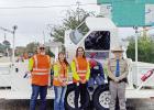 From left to right: Rusty Anderson, TxDOT Equipment Mechanic; Heather Deaton, TxDOT Public Information Officer; Rebecca Wells, TxDOT District Engineer; and Sergeant Gregg Williams, Staff Sergeant—Texas Highway Patrol and Media Communications/ Safety Edu TxDOT Urges Drivers to ‘END THE STREAK’ of Daily Deaths on Texas Roads