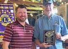 Cato honored by Lions Club