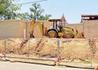 The result of several years of preparation, dirt work is completed, and work is beginning on the next phase of the jail expansion. COURTESY PHOTO Camp County Jail under expansion