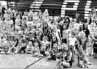 COURTESY PHOTO Over 125 girls were in attendance Saturday, Sept. 28 for the Varsity Pirate Cheerleaders’ Mini Pirate Cheer Camp 2019. At Friday night’s home football game against Rusk you can watch these cuties cheer on our Pirates. This will be also Mini Pirate Cheer Camp 2019 a great success