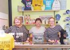 Renae Fogarty, Alice Pollard, and Salisha Walters are proud to present Bleu Ink and Queen of Hearts Boutiques, a joint business venture next door to Bleu Hen Crossing. GAZETTE PHOTO / DI DUNCAN New boutiques coming to downtown Pittsburg