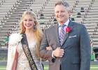 Pittsburg honors their 2021 Homecoming Queen and Court