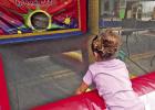 Jovie, age 7, dunked 6 basketballs in a row Jovie, age 7, dunked 6 basketballs in a row