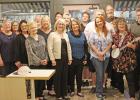 The Pittsburg-Camp County Arts Council members and guests enjoyed their evening together as they discussed the various disciplines called Art. GAZETTE PHOTO / ELIZABETH LANNING Arts Council invites new members to swell their ranks