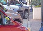 Cars parked along Quitman Street. GAZETTE PHOTO / ELIZABETH LANNING Pittsburg looks to improve traffic flow and parking
