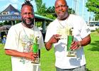 Jazz Jones and Cheez Thomas took second place in the card tournament