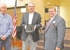 B&S Hardware is honored for 70 years of business. Chamber of Commerce hosts annual banquet