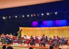 The Mount Pleasant Community Orchestra performs their first concert of the season. GAZETTE PHOTO / MOLLIE MCCLANAHAN Orchestra concert held at Whatley Center