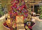 Near the end of the park-walk, the Hallelujah tree, surrounded by a great crown bedecked with jewels and other emblems representing Christ’s royalty, was inspired by the “Hallelujah Chorus.” Sparkling exhibit showcases past and future Christmas prophecies