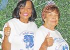 Diane Rogers (left) from Houston was the 2008-2010 Queen, and Ann Mitchell (right) from Dallas was the 2018-2022 Queen. GAZETTE PHOTOS / ELIZABETH LANNING Article Image Alt Text