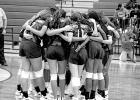 GAZETTE PHOTO / QUINTEN BOYD The Pittsburg Lady Pirates will graduate four seniors, but will likely return eight players who were sophomores or freshman this season. Tough finish to season, but Lady Pirate volleyball has foundation to build on