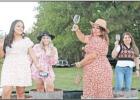 Grape stomping in the October afternoon. Grape-stomping, fall fun