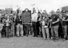 Official Shelby Historical Marker dedicated at Leesburg
