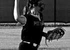 Pittsburg shortstop MC Lawton (7) makes a throw to first during the win over Paris last week. GAZETTE PHOTOS / MICHAEL S. MCCRACKEN