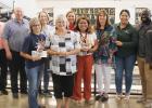 Each year, three grand cash prizes are presented to three lucky winners. This year’s winners were Laura Garcia--$300, Lizann Taylor--$500, and Alejandra Molina--$700. GAZETTE PHOTOS / ELIZABETH LANNING Honoring our teachers