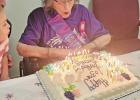 Dorothy Wilson celebrated her 103rd birthday on September 30. A large party was held in her honor at Southern Wind Assisted Living. Ms. Dorothy enjoyed having her family about her, and her friends nearby. One hundred and three and counting