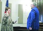 Rozell, six more county officials sworn in for new terms