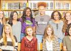 The 2018 Homecoming Court front row left to right is: Freshman Sydney Smith, Senor Lessly Garza, Freshman Madison Barrett, Sophomore Raley McCoy, and Sophomore Kyra Mason. Back row L to R COURTESY PHOTO / ROSITA PALMER PHOTOGRAPHY
