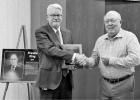 Former NTCC Board member Frankie King, who retired from the board in May, was presented with a plaque commemorating his years of service. COURTESY PHOTO NTCC Board honors King, lowers tax rate