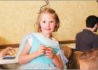 Marjorie attended the Little Miss Peach Queen Ball and enjoyed some of the dainty refreshments. For more photos, see page 9. GAZETTE PHOTO / ELIZABETH LANNING Where each little girl is royalty