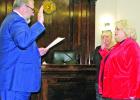 Rozell, six more county officials sworn in for new terms