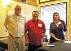 From right to left: Pittsburg Rotary Club member Jodi Pack, and volunteers Bryan Arias and Mart Graham. Pittsburg Rotary Club celebrates 100 years of service
