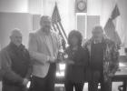 Burns honored for decades of service